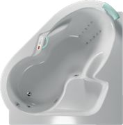 Anatomic hydromassage bathtubs