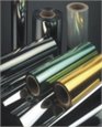 Biaxially-oriented PET materials