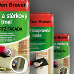 Facade adhesives and plaster