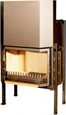 Fireplace inserts - Panoramic glass