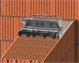 Mortar and fasade rendering for grinded brickwork 