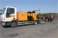 Potholes repairing extensions for trucks