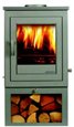 Solid fuel fireplace stoves