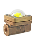 Spinner flow indicator