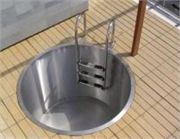 Standard sauna plunge pool
