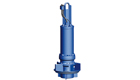 Submersible pumps in discharge tube