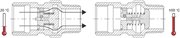 Thermal fuses for gas distribution systems