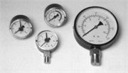 Thermometers and pressure gauges
