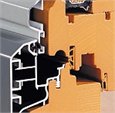 Wood aluminum windows